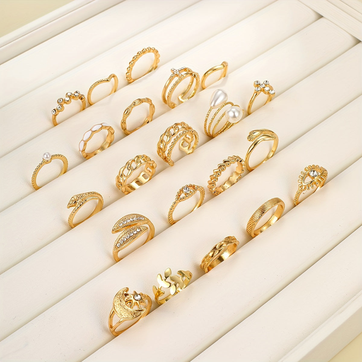 Retro Assorted Ring Collection