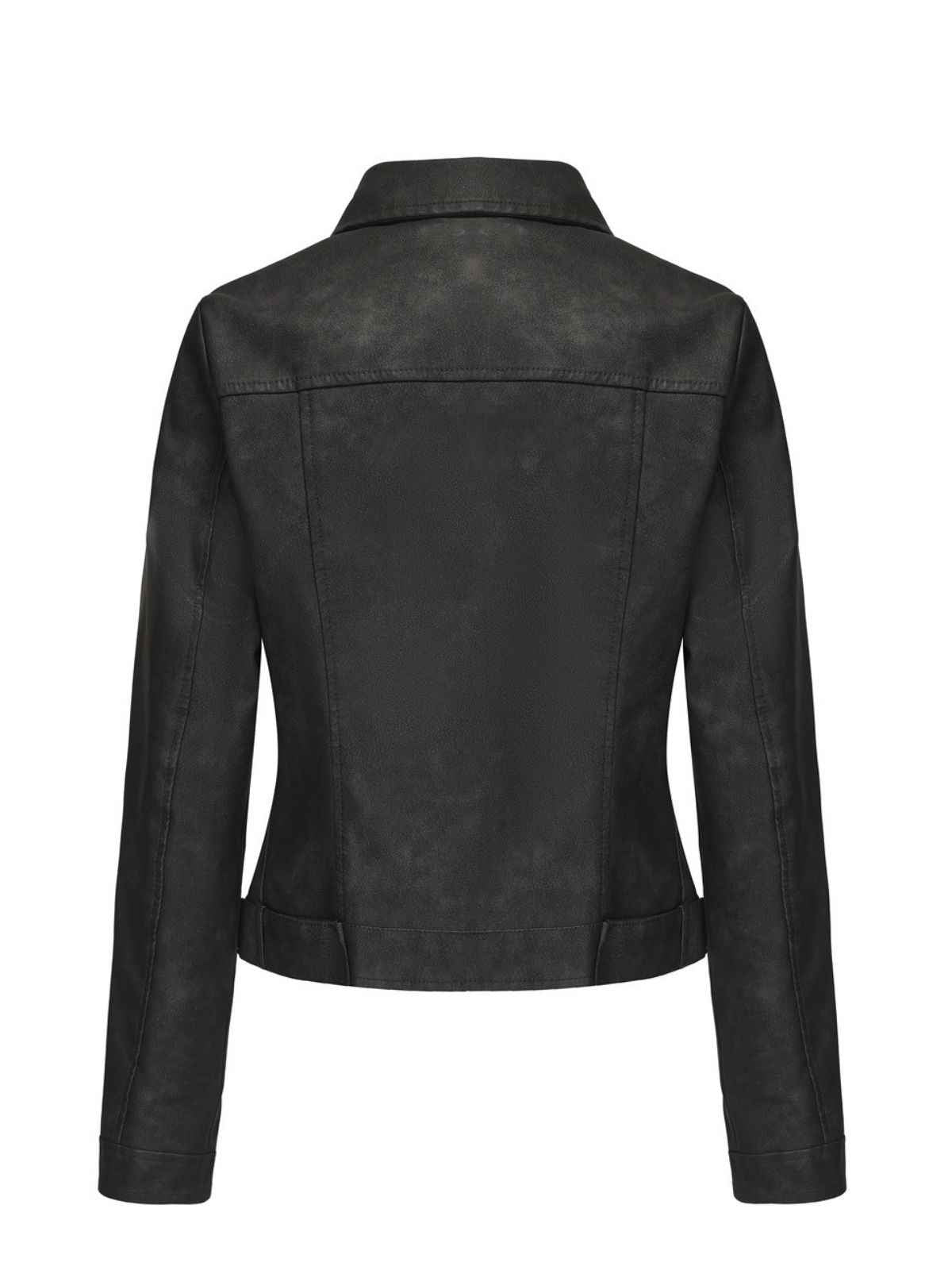 1960s Leder Multi-Zip Moto Jacke