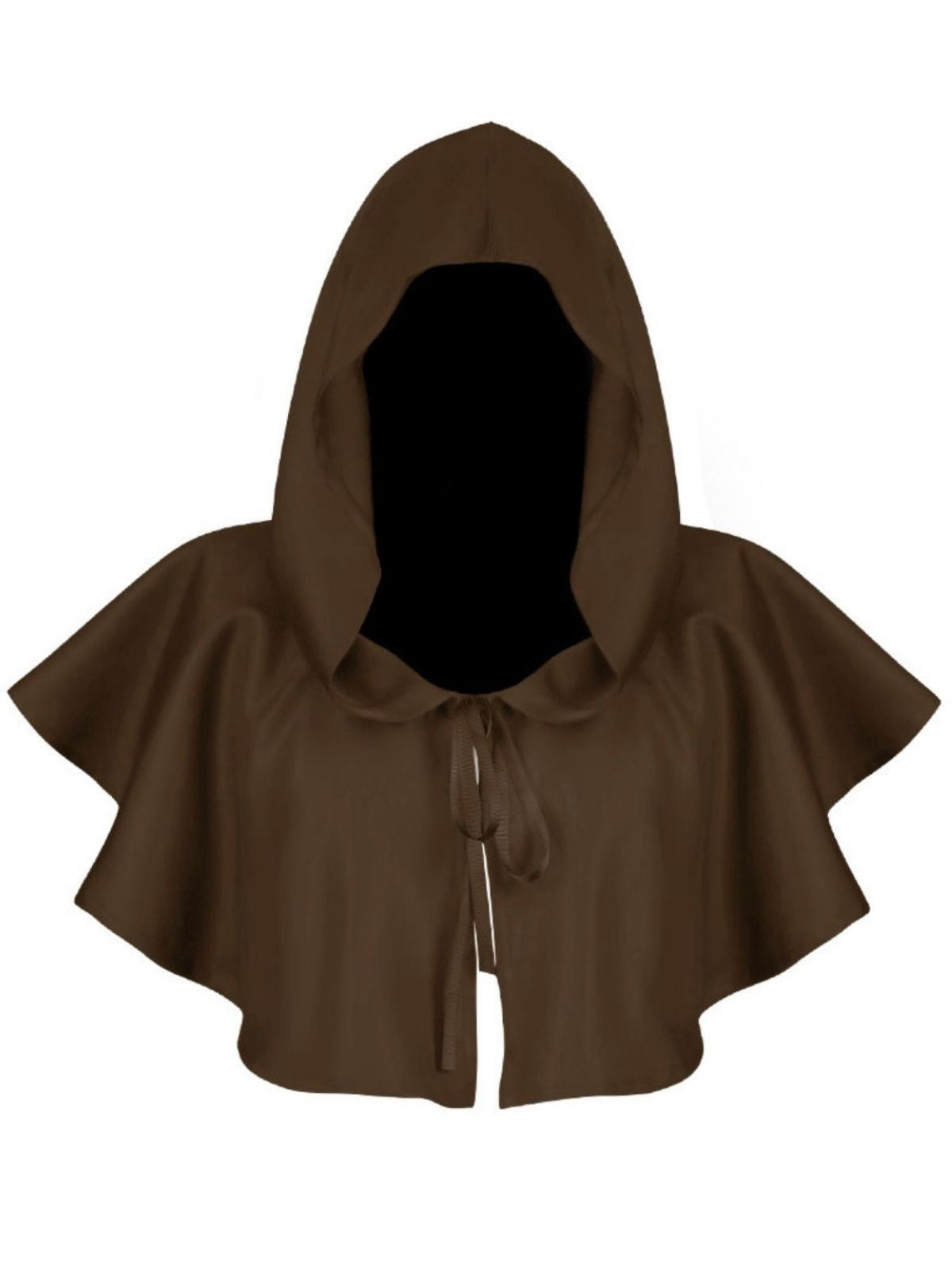 Vintage Solide Halloween Hooded Sensenmann-Umhang