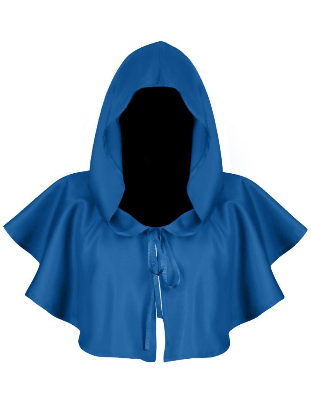 Vintage Solide Halloween Hooded Sensenmann-Umhang