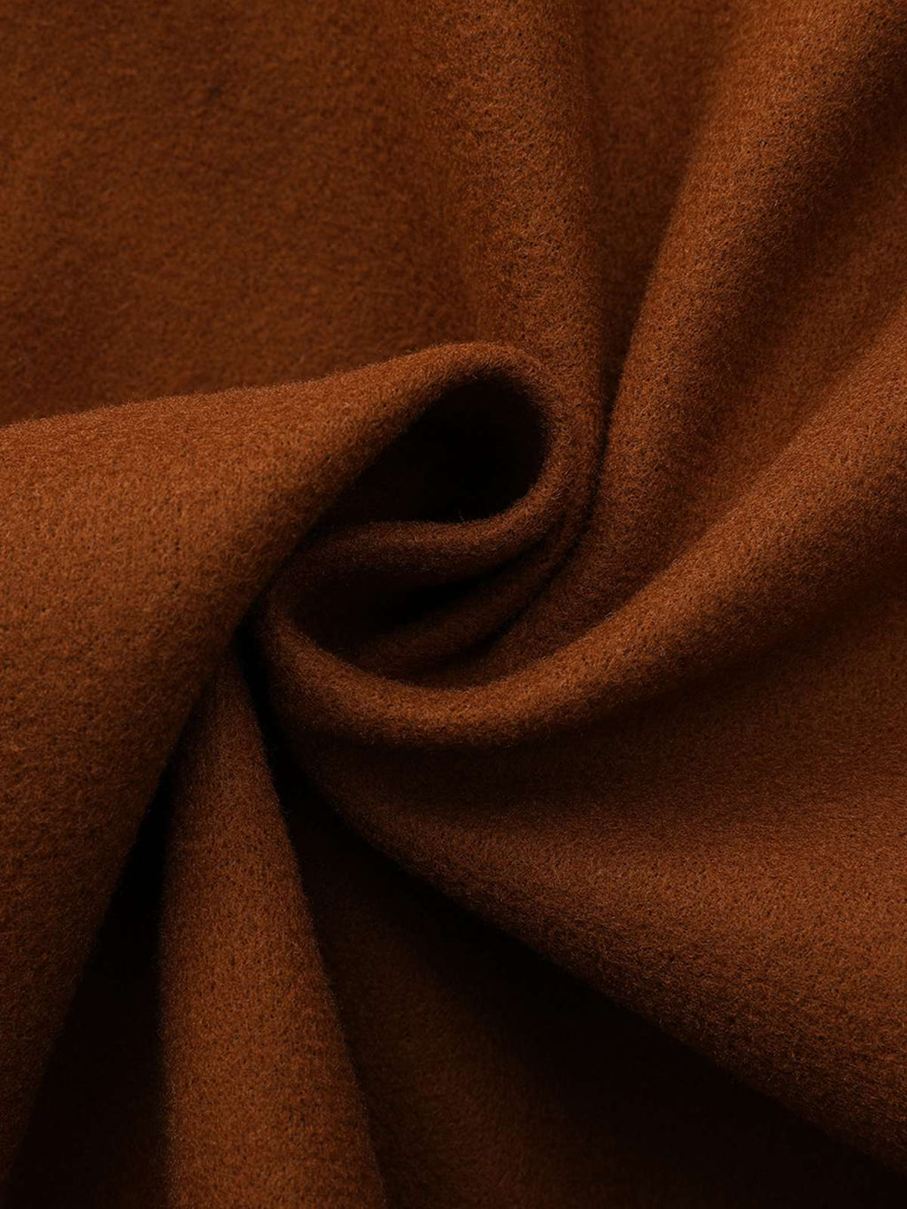 1940er Solide Kunstwolle Breite Revers Swing Mantel