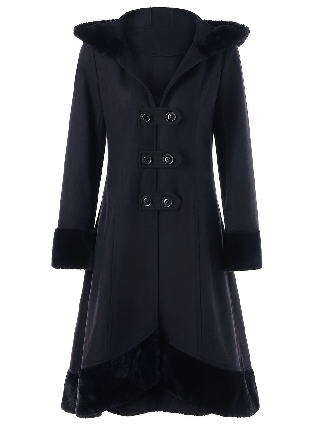 1940er Solider Windbreaker Spitze Mantel Mit Kapuze