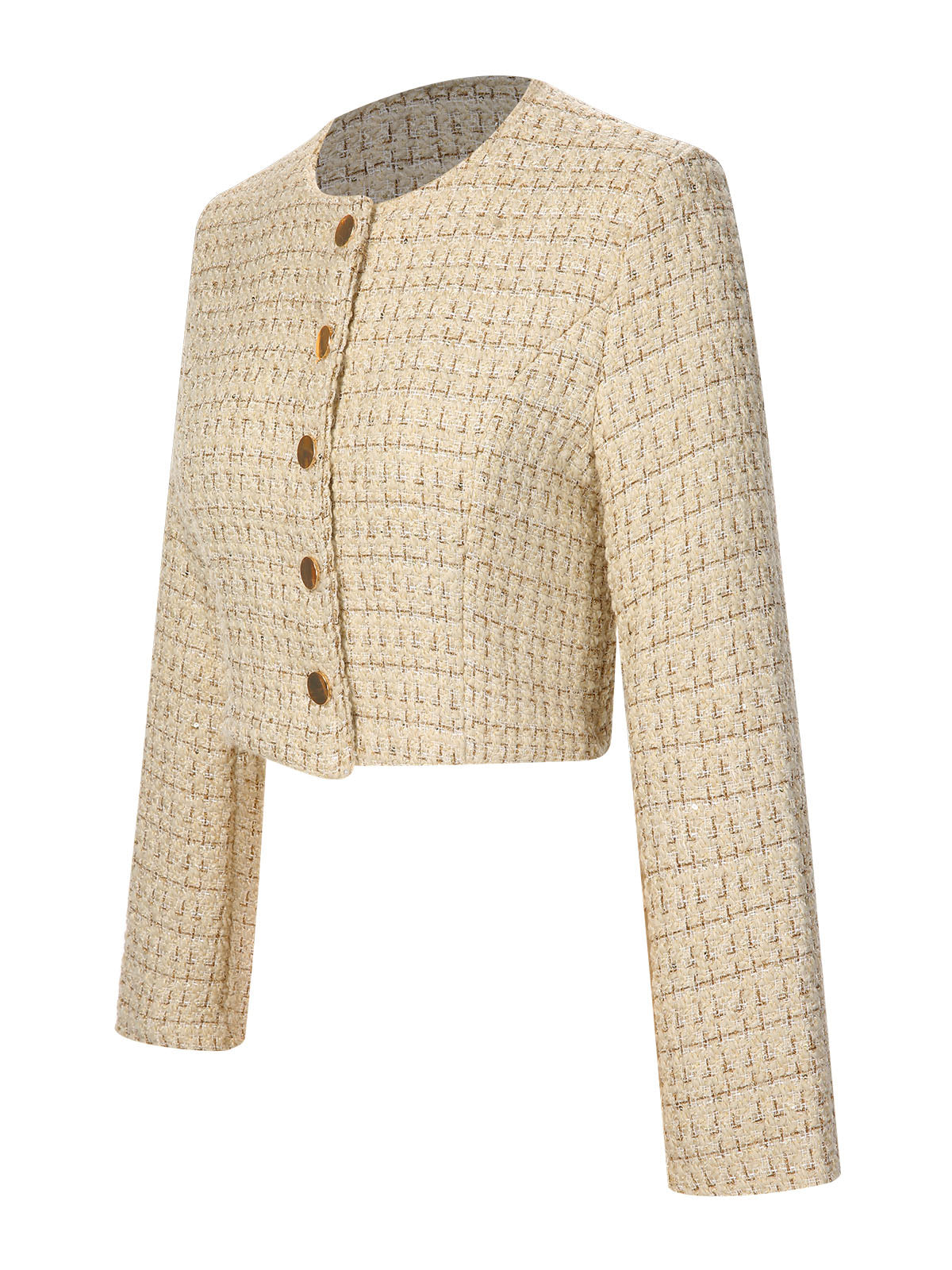 1960er Knöpfen Lange Ärmel Kurze Mantel