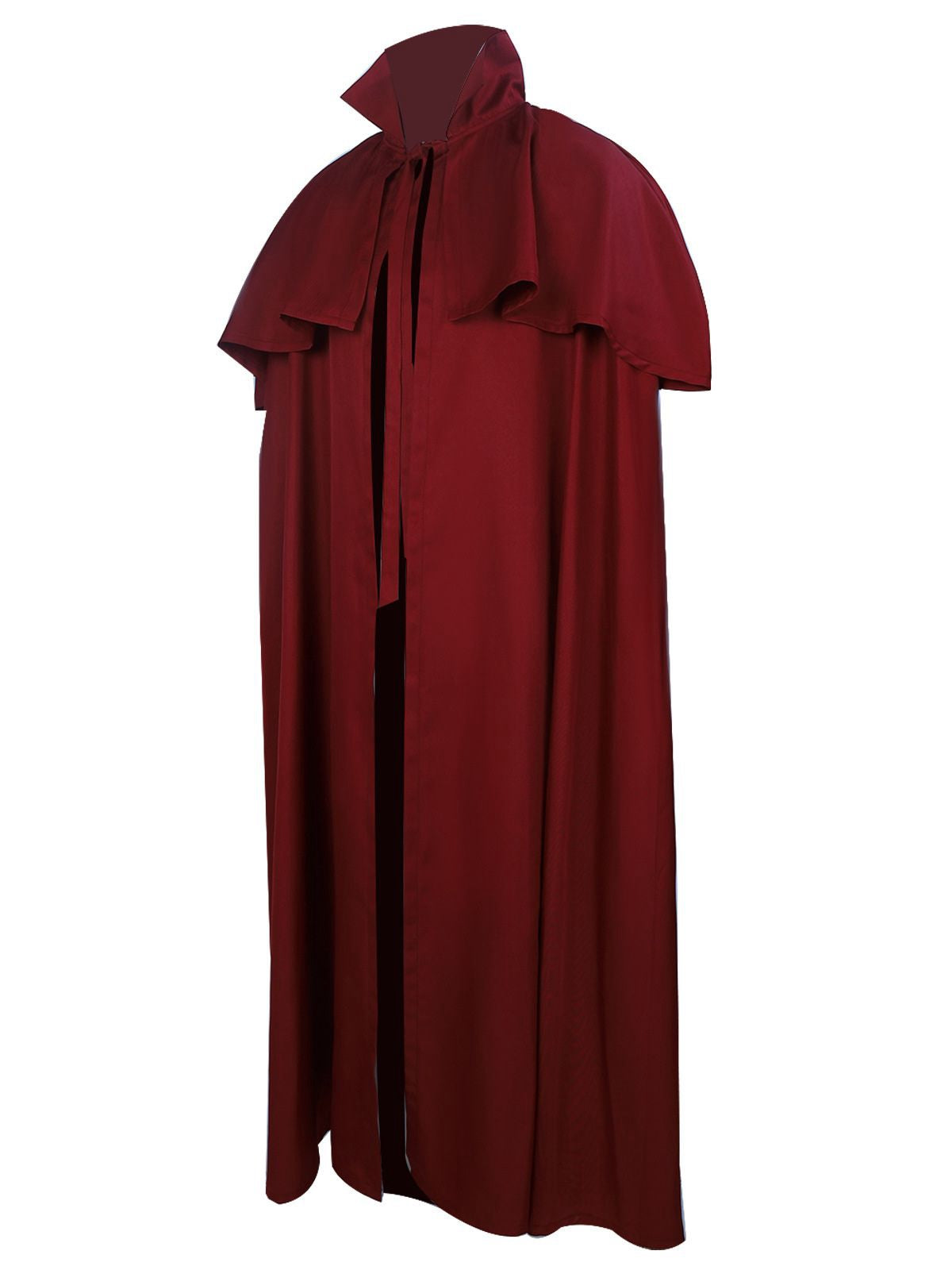 1930er Solide Halloween Gothic Mittelalterlich Tod Mantel