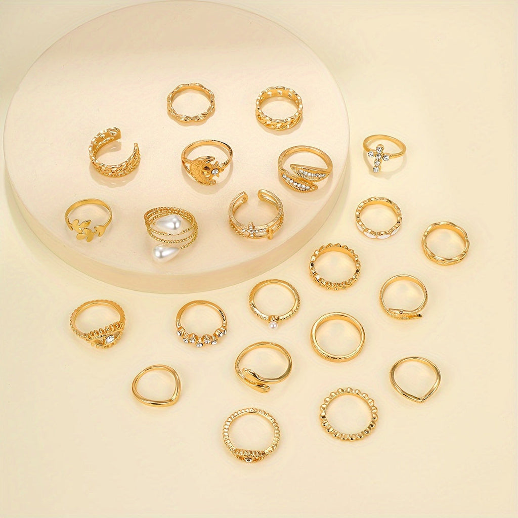 Retro Assorted Ring Collection
