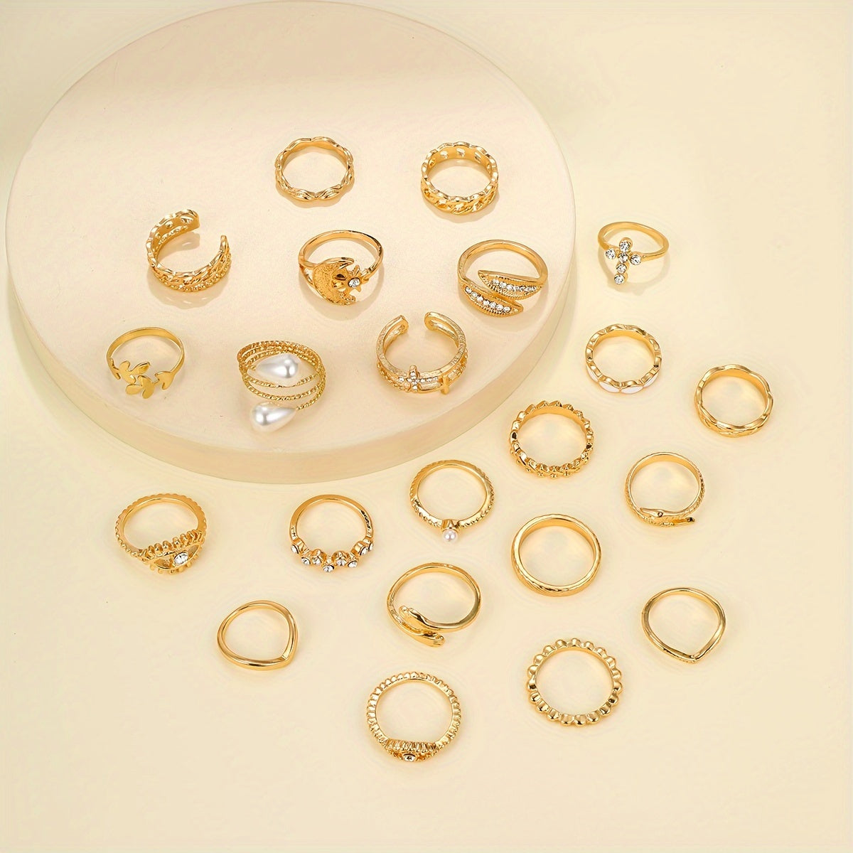 Retro Assorted Ring Collection