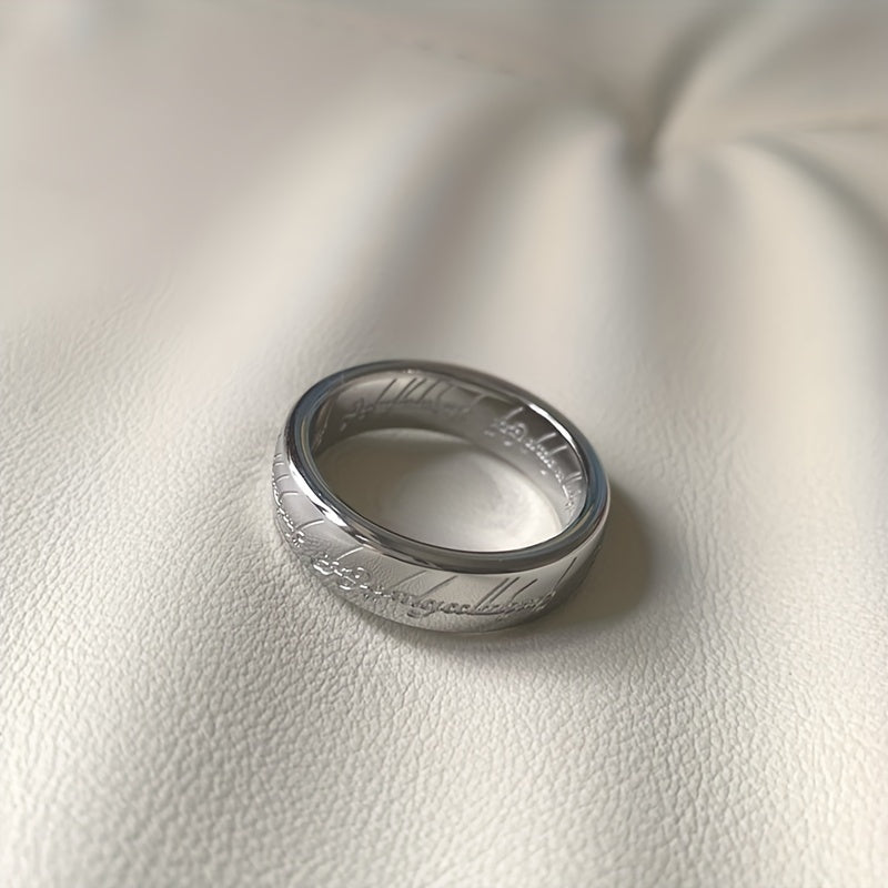 Goldplattierter Kraft-Ring