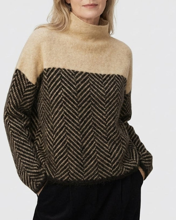 Elvira - Strukturstrickpullover